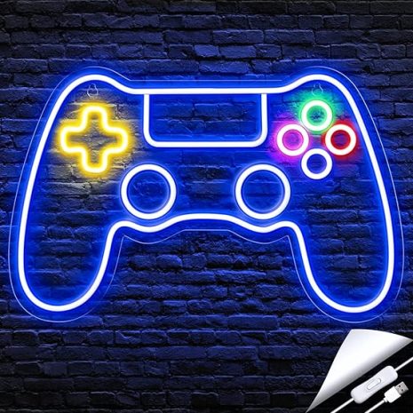 Gamer Neon Light Sign Controller for Room Decor 1