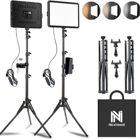 LED Video Light Photography Lighting Kit 1